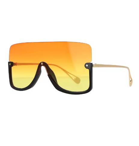 Lunettes de soleil surdimensionnées vintage - LYXIUS