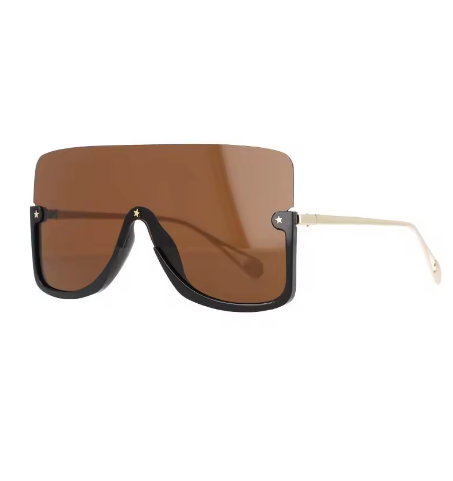 Lunettes de soleil surdimensionnées vintage - LYXIUS
