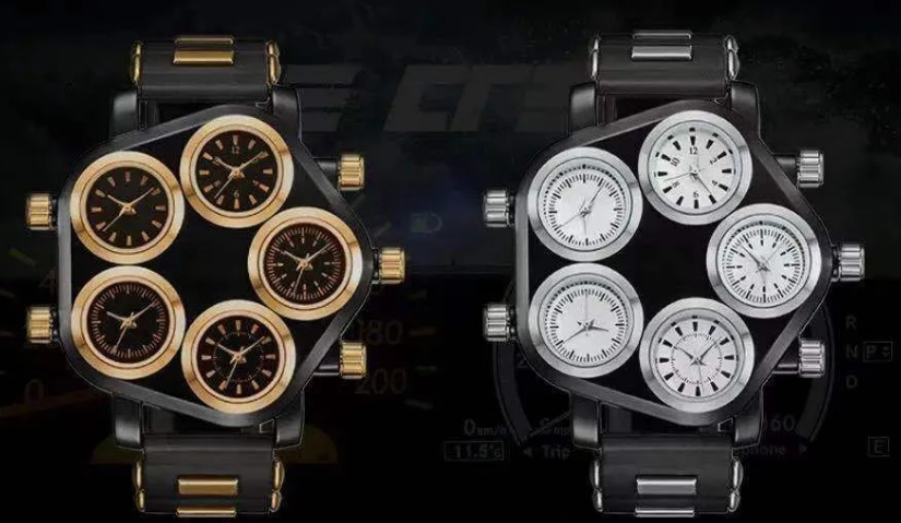 Montre à Quartz 5 Mouvements, Style Unique et Puissant - LYXIUS