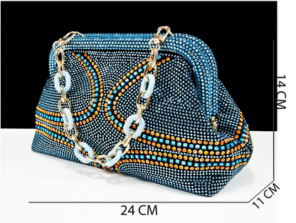 Escarpins Pointus Bleu Ciel avec Sac Assorti | Élégance Italienne - LYXIUS