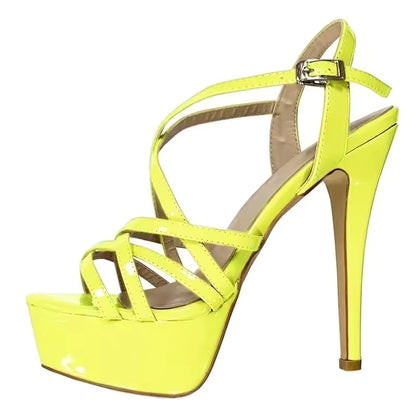 Sandales Gladiateur Sexy 14 cm - LYXIUS