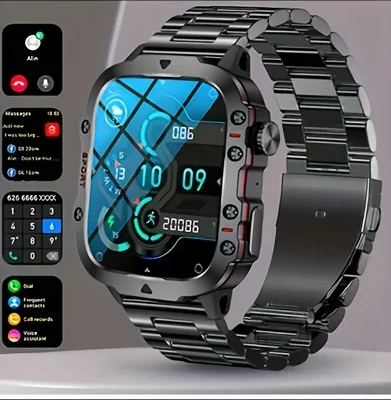Montre Intelligente Robuste pour Hommes – LYXIUS