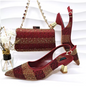 Escarpins Pointus en Satin & Pochette Élégante, Design Italien - LYXIUS
