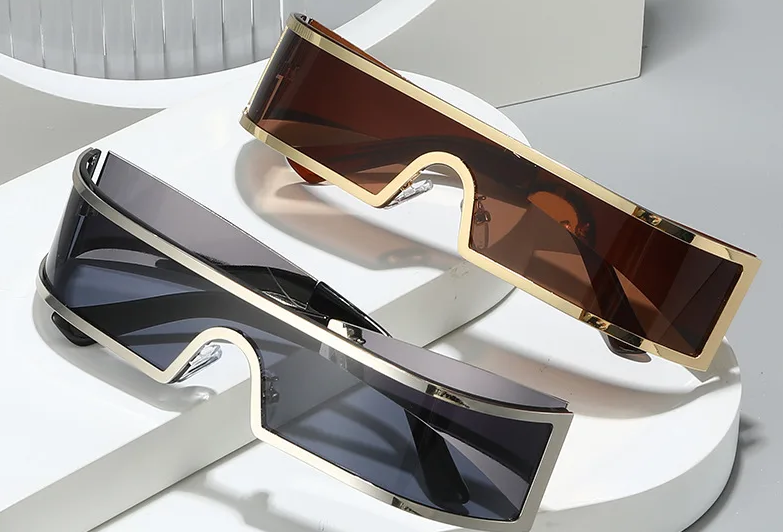 Lunettes de Soleil Rectangulaires Unisexe – LYXIUS