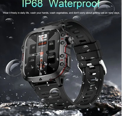 Montre Intelligente Robuste pour Hommes – LYXIUS