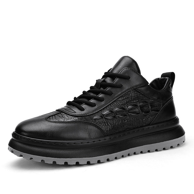 Chaussures homme cuir – business casual antidérapantes