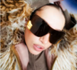 Lunettes de soleil oversize bouclier sans monture - LYXIUS