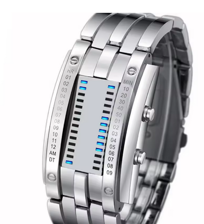Montre LED Couple, Sport & Élégance Étanche 5ATM - LYXIUS