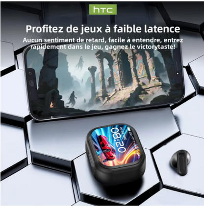 Ecouteurs traducteur sans fil HD dans plus de 100 langues - LYXIUS