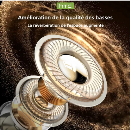 Ecouteurs traducteur sans fil HD dans plus de 100 langues - LYXIUS