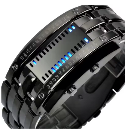 Montre LED Couple, Sport & Élégance Étanche 5ATM - LYXIUS