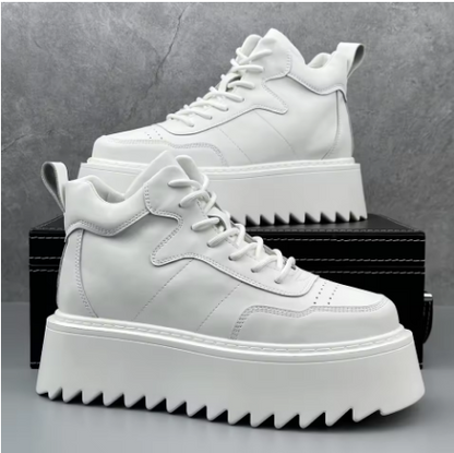 Baskets montantes homme cuir plateforme 2025 - LYXIUS