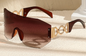 lunettes de soleil rectangulaires oversize luxe LYXIUS