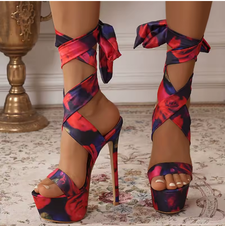 Sandales Sexy à Talons Super Hauts 16 CM - LYXIUS