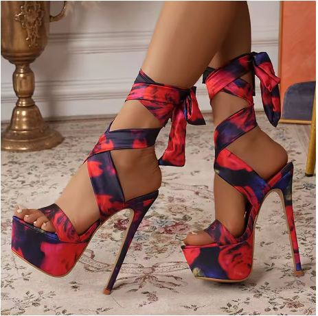 Sandales Sexy à Talons Super Hauts 16 CM - LYXIUS