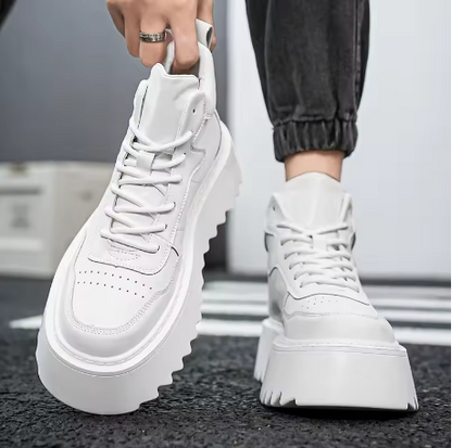 Baskets montantes homme cuir plateforme 2025 - LYXIUS