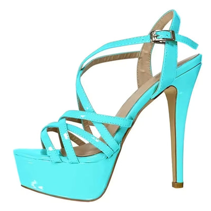 Sandales Gladiateur Sexy 14 cm - LYXIUS