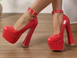 Talons Épais 16 CM & Plateforme Disco - LYXIUS