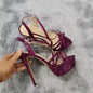 Sandales Gladiateur Sexy 14 cm - LYXIUS