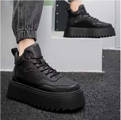 Baskets montantes homme cuir plateforme 2025 - LYXIUS