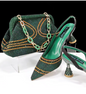 Escarpins Pointus Bleu Ciel avec Sac Assorti | Élégance Italienne - LYXIUS