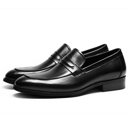 Chaussures en cuir homme, style business élégant - LYXIUS