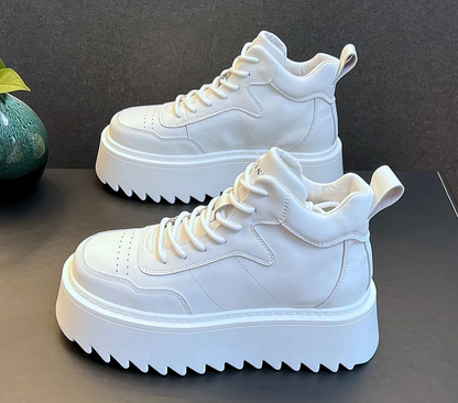 Baskets montantes homme cuir plateforme 2025 - LYXIUS