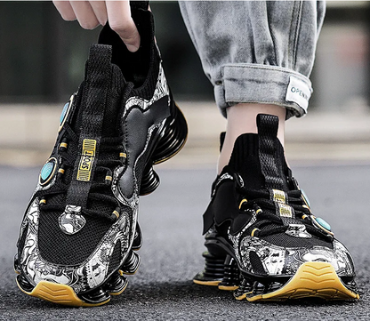 Baskets à plateforme homme design luxe - LYXIUS