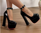 Talons Épais 16 CM & Plateforme Disco - LYXIUS