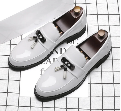 Mocassins de luxe italiens, Élégance intemporelle - LYXIUS