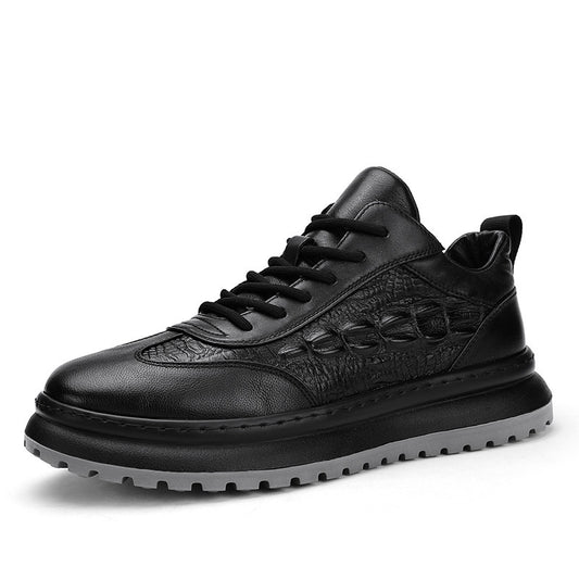 Chaussures homme cuir – business casual antidérapantes