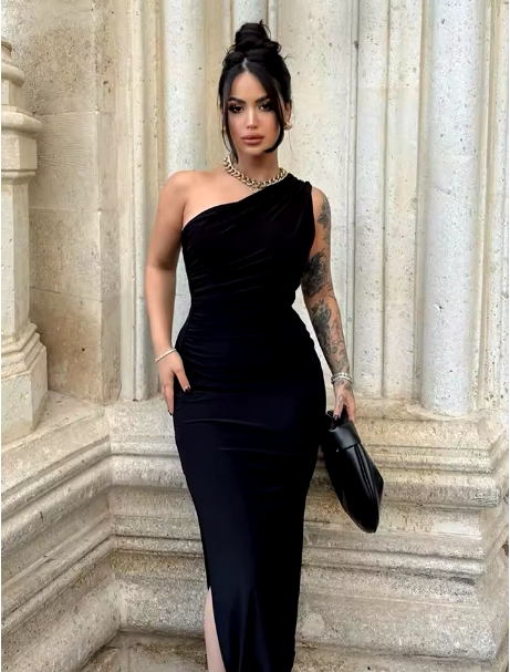Robe sexy femme fendue dos nu - LYXIUS