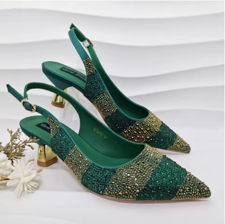 Escarpins Pointus en Satin & Élégante, Design Italien - LYXIUS