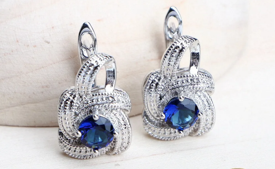 Ensemble bijoux femme en argent - LYXIUS