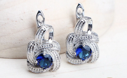 Ensemble bijoux femme en argent - LYXIUS