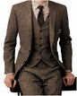 Costume homme 3 pièces en laine, élégance moderne - LYXIUS