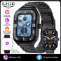 Montre Connectée Luxe 2.01” Plein Écran – LYXIUS