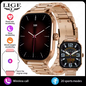 Montre Connectée Luxe 2.01” Plein Écran – LYXIUS
