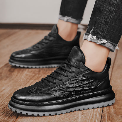 Chaussures homme cuir – business casual antidérapantes