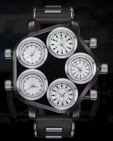 Montre à Quartz 5 Mouvements, Style Unique et Puissant - LYXIUS