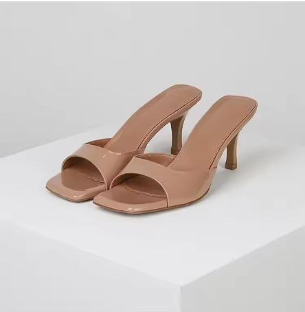 Sandales à talons femme élégantes, bout carrés - LYXIUS