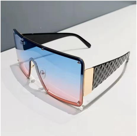 Lunettes de soleil femme à grande monture, Audace & Glamour - LYXIUS