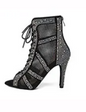 Bottes de danse femme strass brillants personnalisables - LYXIUS