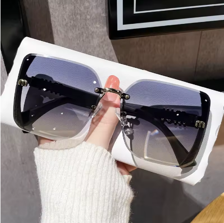 Lunettes de soleil luxe sans monture, Élégance & Protection - LYXIUS