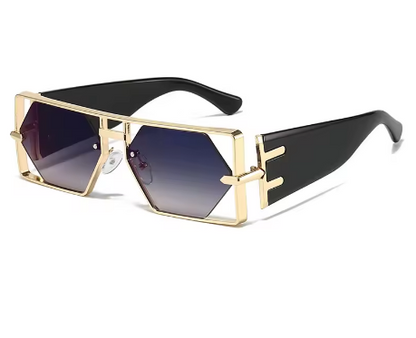 Lunettes de soleil vintage luxe Unisexes & audacieuses - LYXIUS
