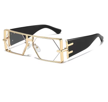 Lunettes de soleil vintage luxe Unisexes & audacieuses - LYXIUS