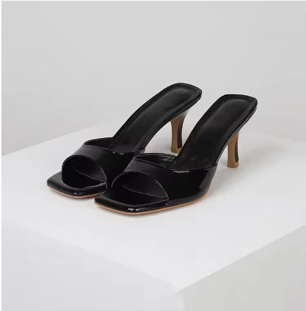 Sandales à talons femme élégantes, bout carrés - LYXIUS