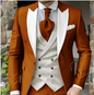 Costume mariage homme 3 pièces sur mesure, blazer, gilet & pantalon - LYXIUS