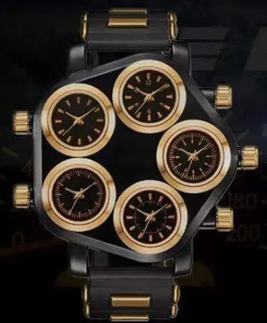 Montre à Quartz 5 Mouvements, Style Unique et Puissant - LYXIUS