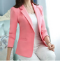 blazer tendance manches longues femme